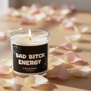 Duftkerze im Glas mit frechem Spruch - Bitch, You're my Soulmate!