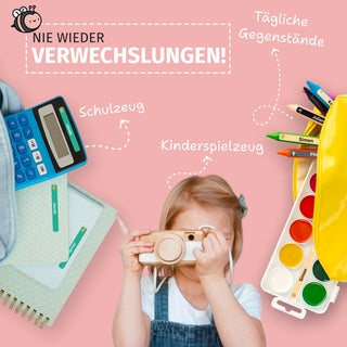 Personalisierte Namensaufkleber – Sport