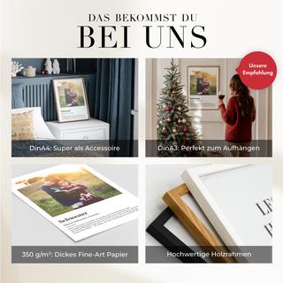 Personalisiertes Poster – Definition Schwester