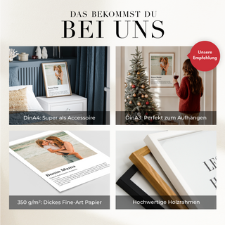 Personalisiertes Poster – Definition Bonus Mama