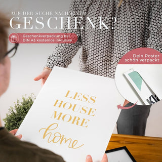 Personalisiertes Poster – Serien Design Querformat