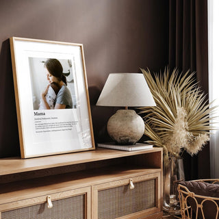 Personalisiertes Poster – Definition Mama
