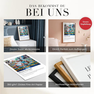 Personalisiertes Poster – Definition Bester Freund