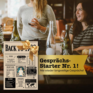 Personalisiertes Poster – Back to 2007 mit Foto