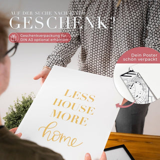 Personalisiertes Poster – Wo alles begann mit Koordinaten