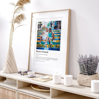 Personalisiertes Poster – Definition Bester Freund