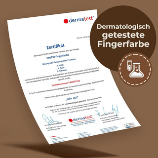 Personalisiertes Poster – Baby Fußabdruck Motiv Fuchs