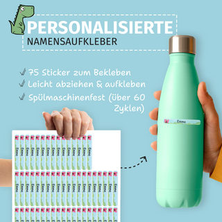 Aufkleber Stifte "Namensaufkleber Kinder" – Motiv Insekten
