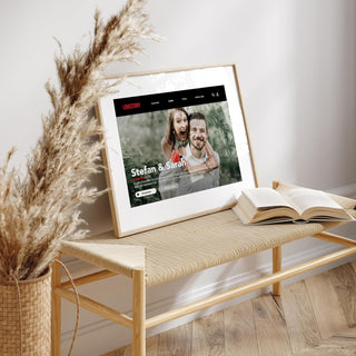 Personalisiertes Poster – Serien Design Querformat