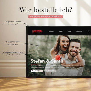 Personalisiertes Poster – Serien Design Querformat