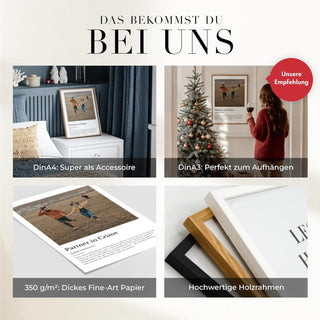 Personalisiertes Poster – Definition Partner in Crime