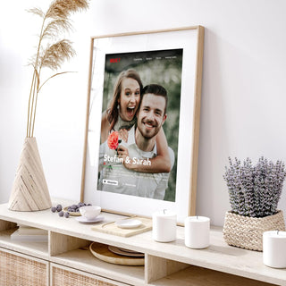 Personalisiertes Poster – Serien Design Hochformat