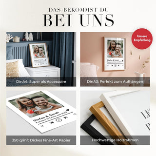 Personalisiertes Poster – Spotify Design