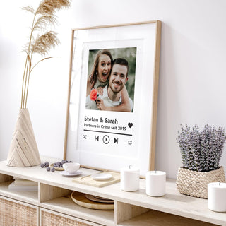 Personalisiertes Poster – Spotify Design
