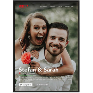 Personalisiertes Poster – Serien Design Hochformat