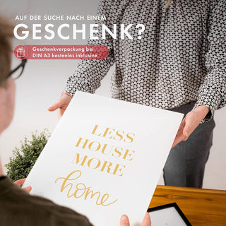 Personalisiertes Poster – Du Ich Läuft