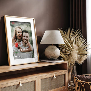 Personalisiertes Poster – Serien Design Hochformat