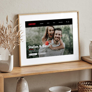 Personalisiertes Poster – Serien Design Querformat