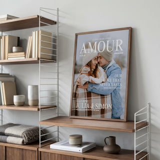 Personalisiertes Poster – Magazin Motiv
