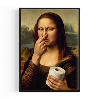 Poster - Mona Lisa Toilette